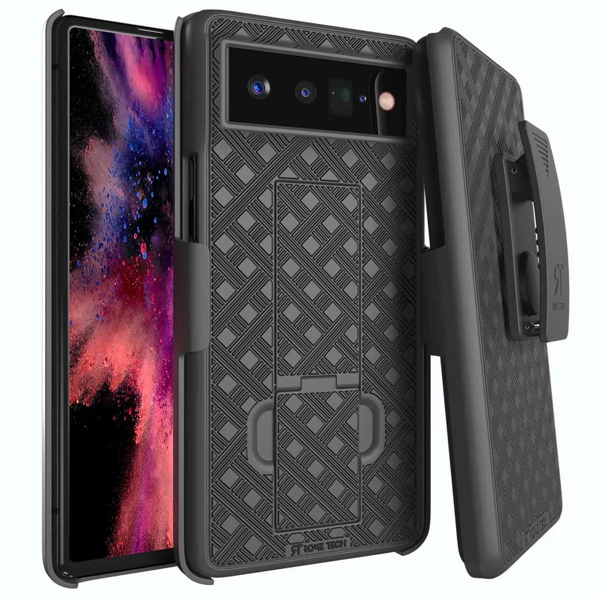 Google Pixel 6 Pro Belt Clip Holster Phone Case