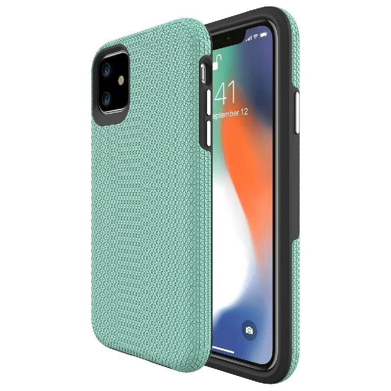 Mint Green Dotted
